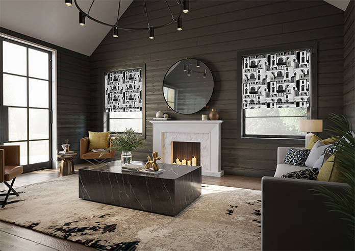 Santiago, Bolero - Roman Blind - Image 6